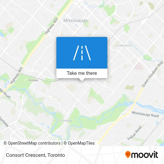 Consort Crescent map
