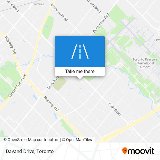 Davand Drive map