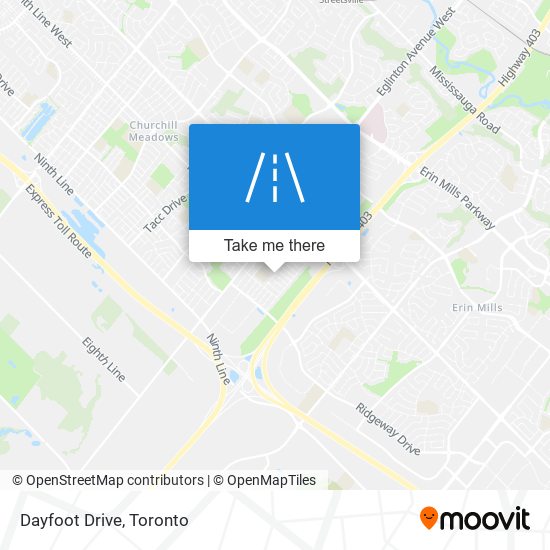 Dayfoot Drive map