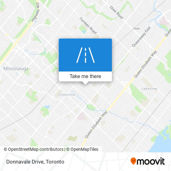 Donnavale Drive map