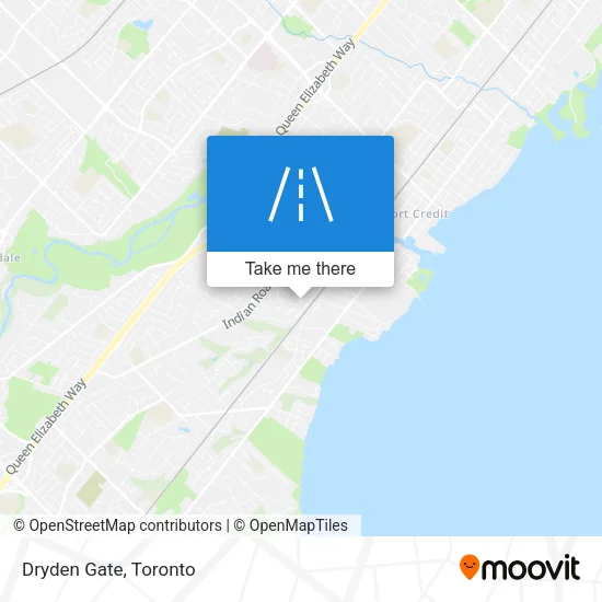 Dryden Gate map