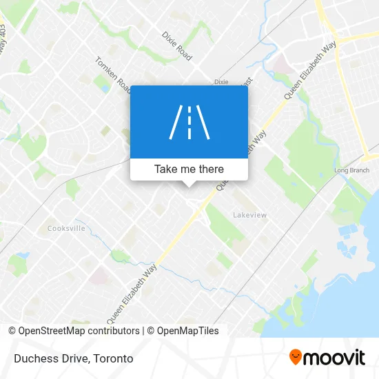 Duchess Drive map