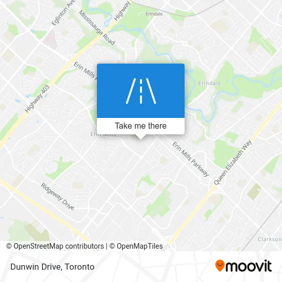 Dunwin Drive map