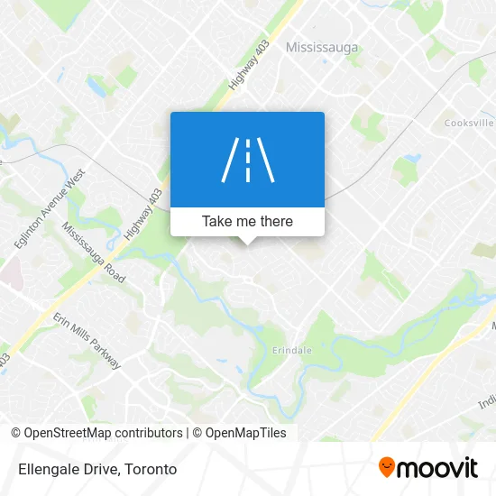 Ellengale Drive map