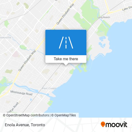 Enola Avenue map