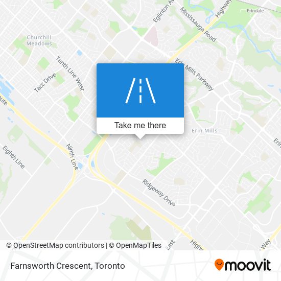 Farnsworth Crescent map