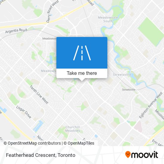 Featherhead Crescent map