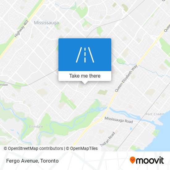 Fergo Avenue map