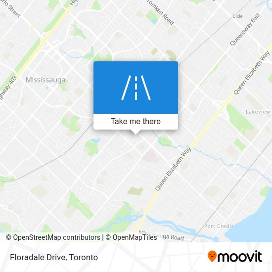 Floradale Drive map