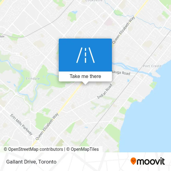 Gallant Drive map