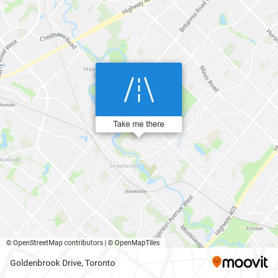 Goldenbrook Drive map