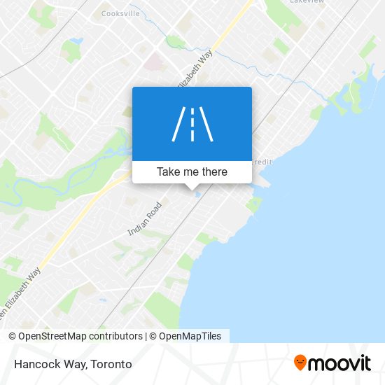 Hancock Way map