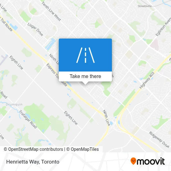 Henrietta Way map