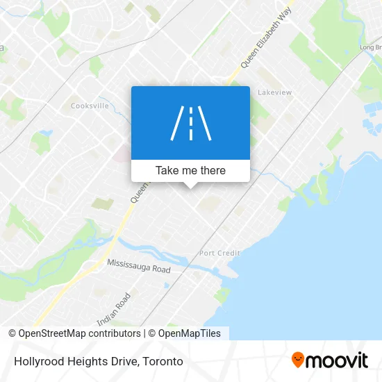 Hollyrood Heights Drive map