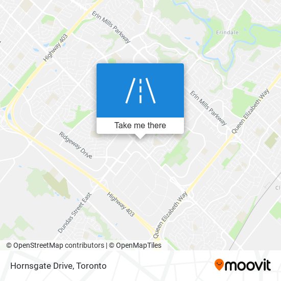 Hornsgate Drive map