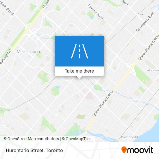 Hurontario Street map