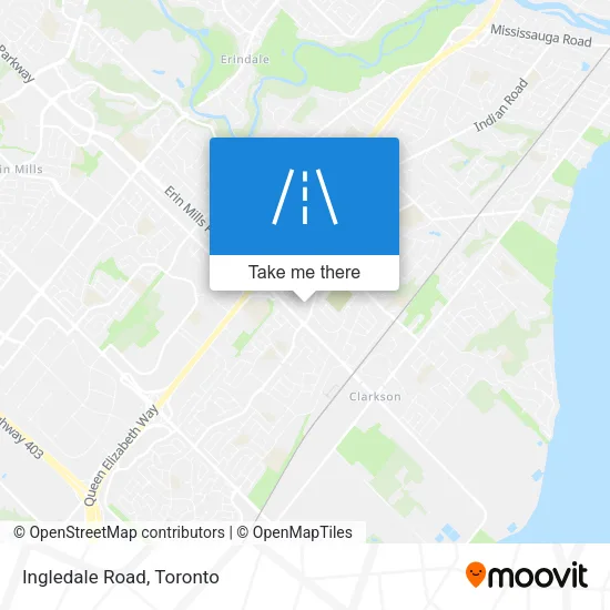 Ingledale Road map