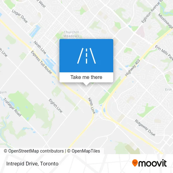 Intrepid Drive map