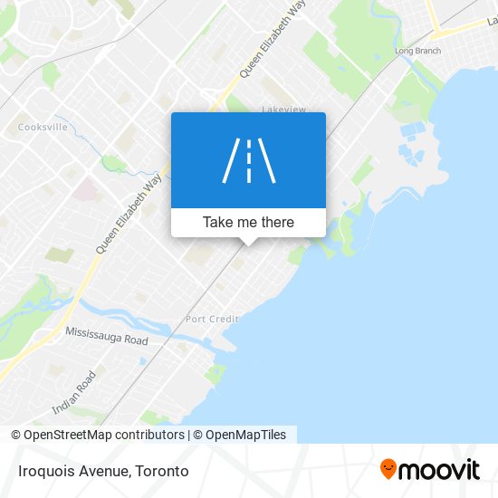 Iroquois Avenue map