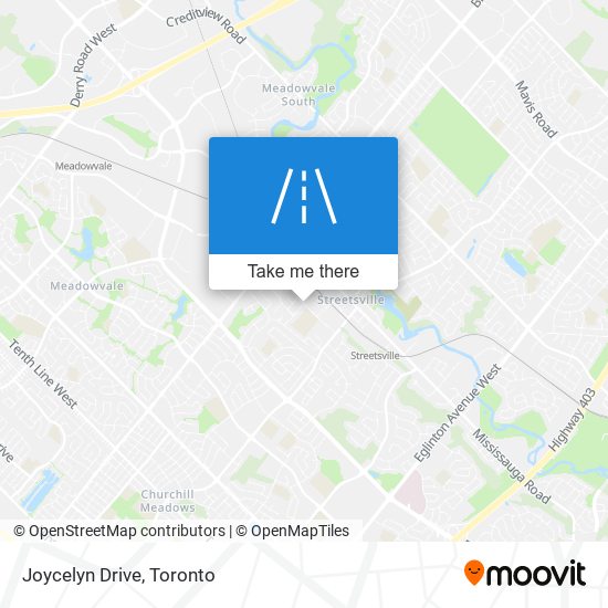 Joycelyn Drive map