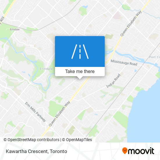 Kawartha Crescent map