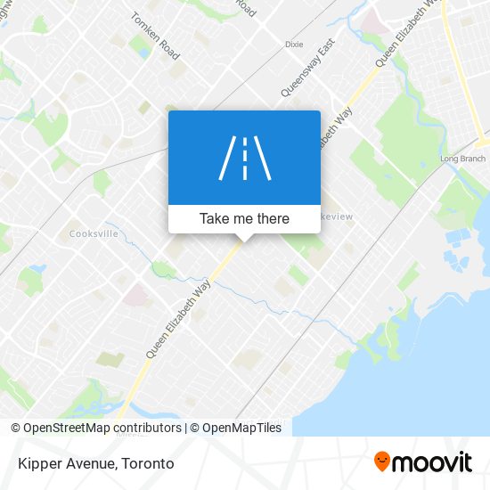 Kipper Avenue map