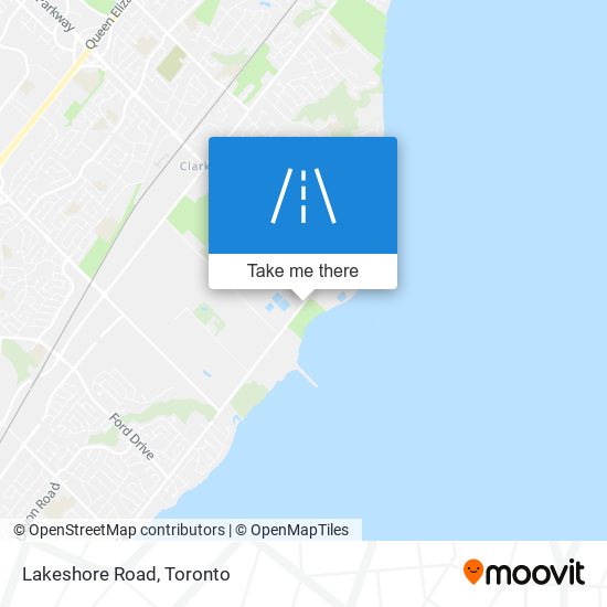Lakeshore Road map