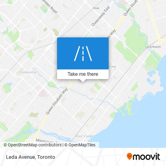 Leda Avenue map