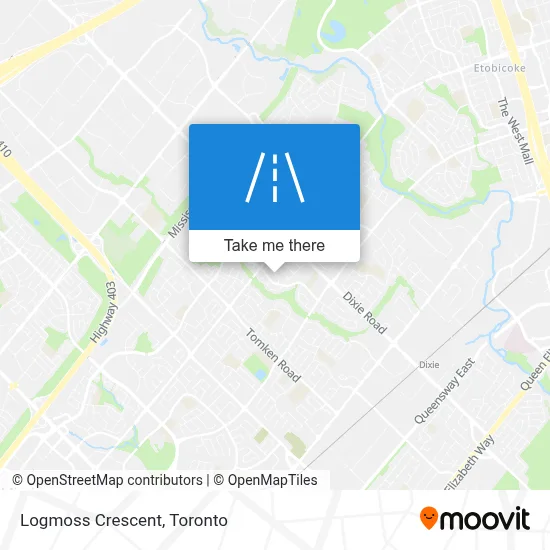 Logmoss Crescent map