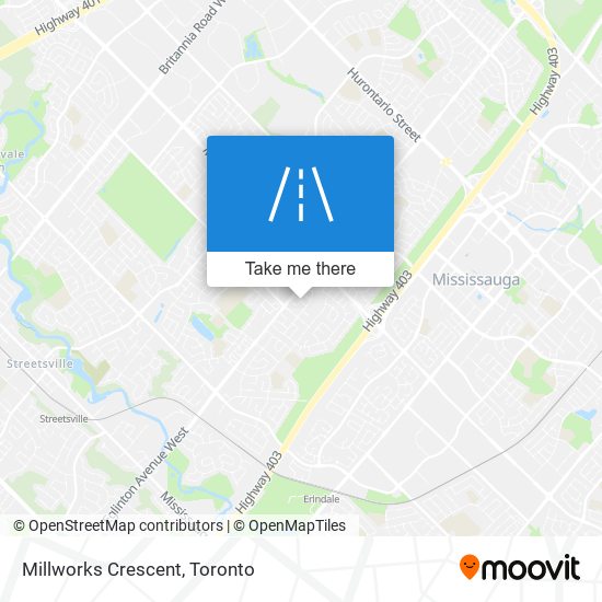 Millworks Crescent map