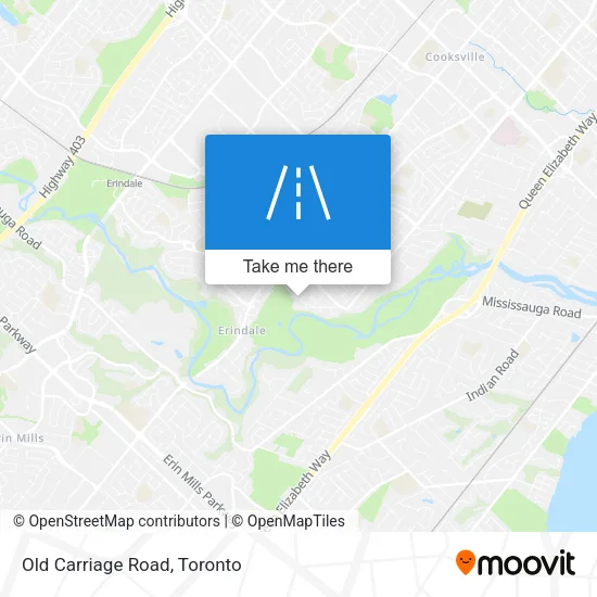Old Carriage Road map