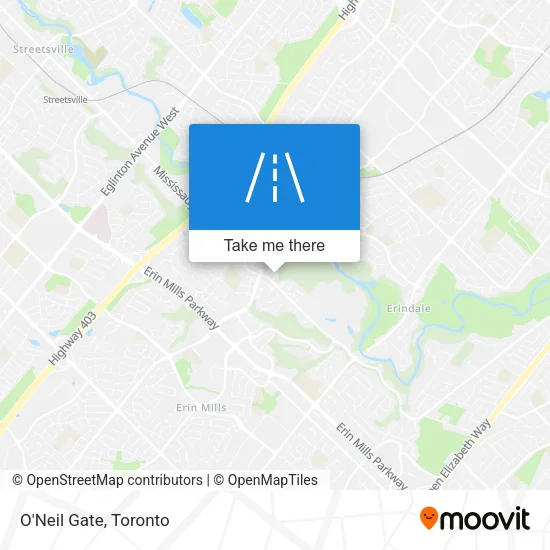 O'Neil Gate map