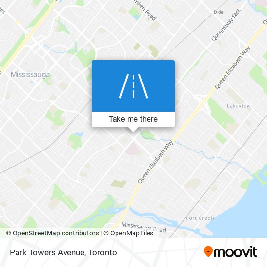 Park Towers Avenue map