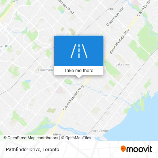 Pathfinder Drive map