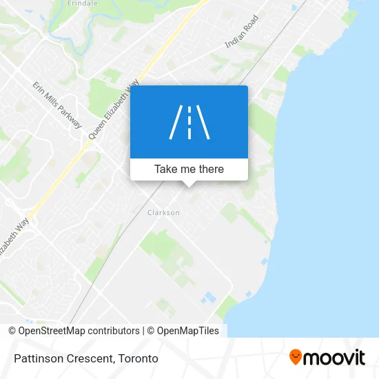 Pattinson Crescent map