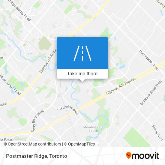 Postmaster Ridge plan