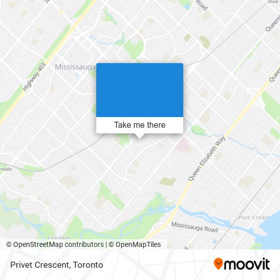 Privet Crescent plan