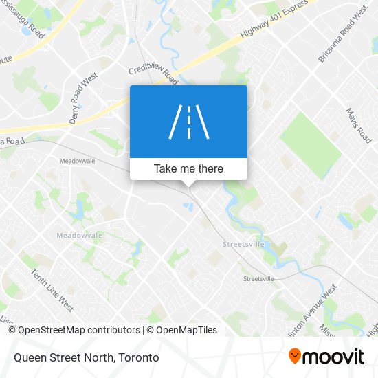 Queen Street North map