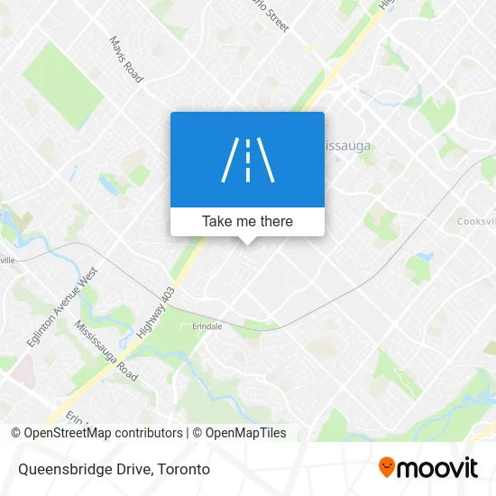 Queensbridge Drive map