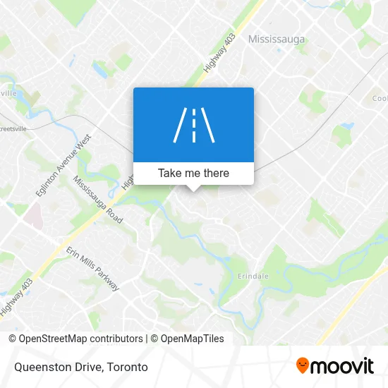Queenston Drive map