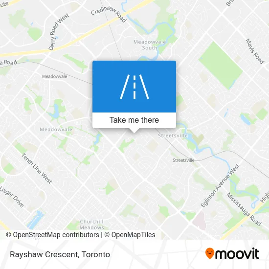 Rayshaw Crescent map