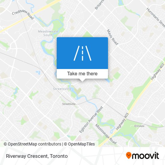 Riverway Crescent map