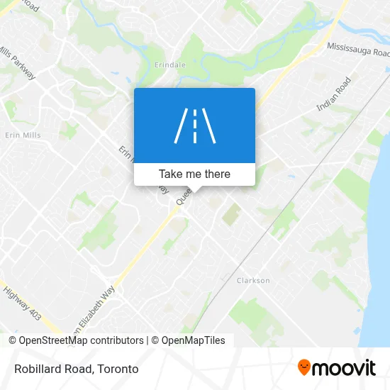 Robillard Road map