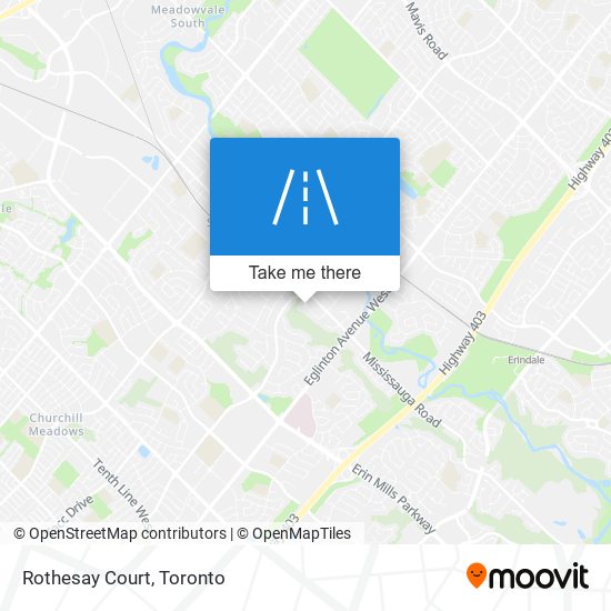 Rothesay Court map