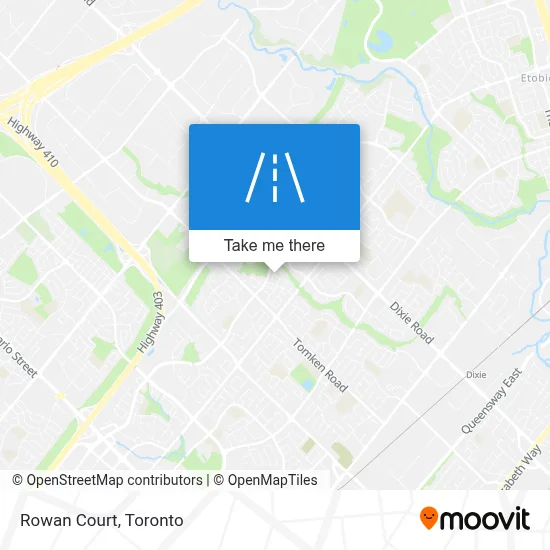 Rowan Court map