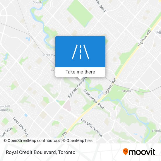 Royal Credit Boulevard map