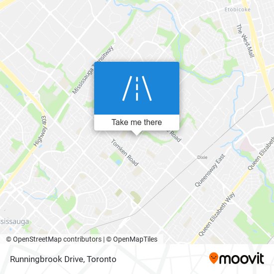 Runningbrook Drive map