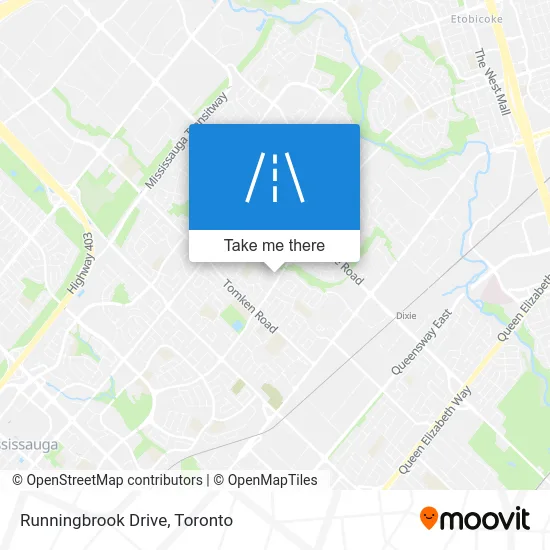 Runningbrook Drive map