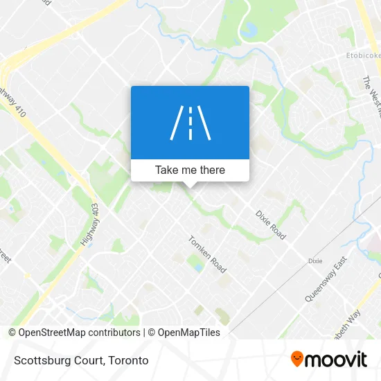 Scottsburg Court map