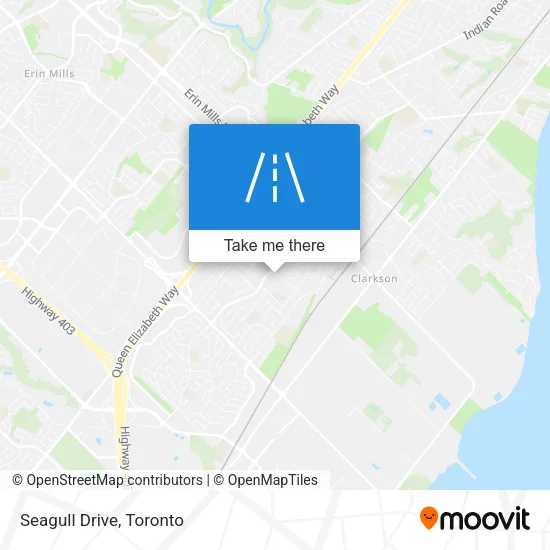Seagull Drive map
